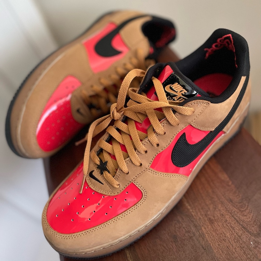 Nike Air Force 1 Low World Tour Shanghai Size 13 Not Box - Picture 4 of 11